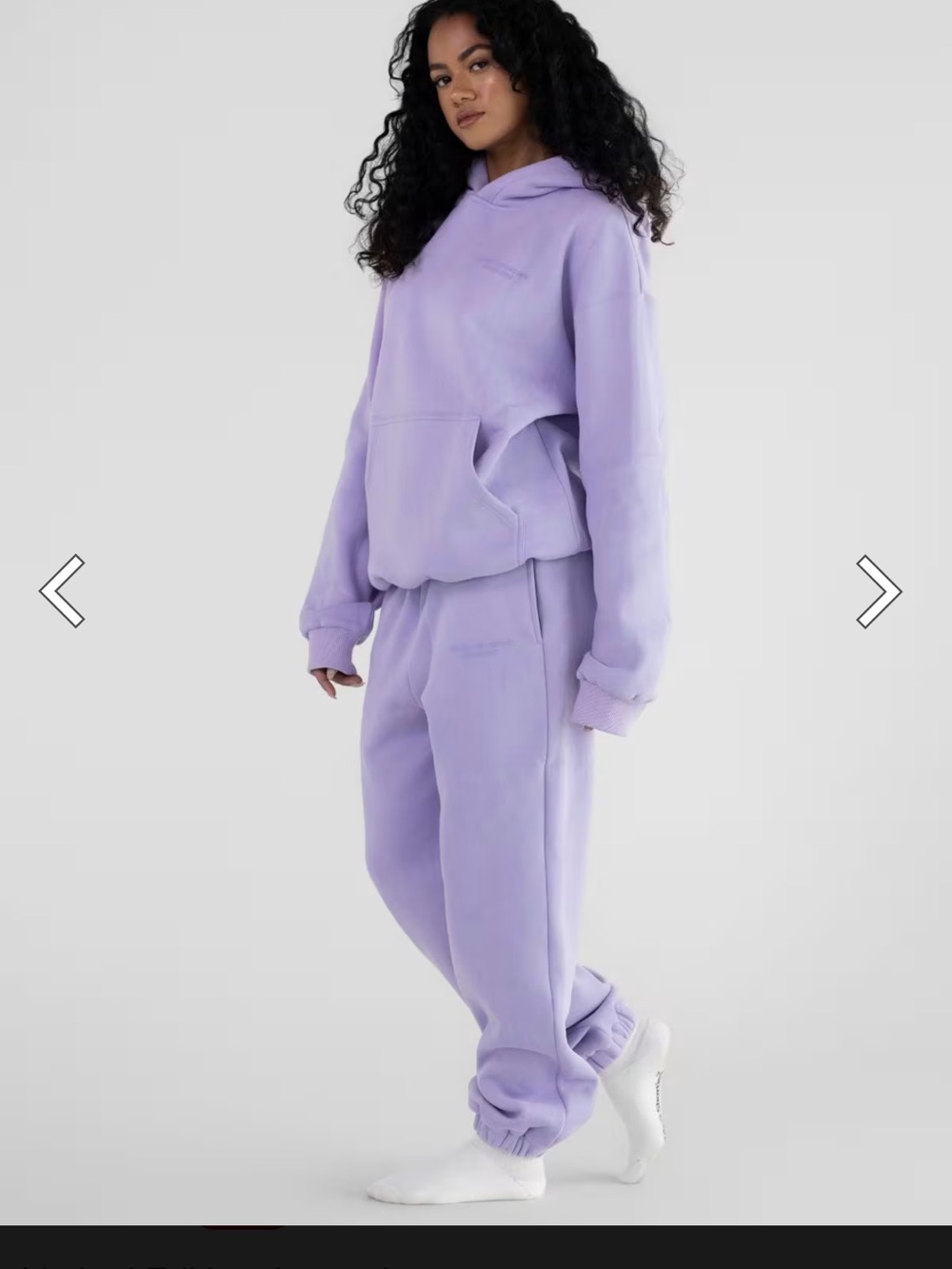 Comfort Collection Pastel Edition- sweatsuit pants and hoodie- both medium